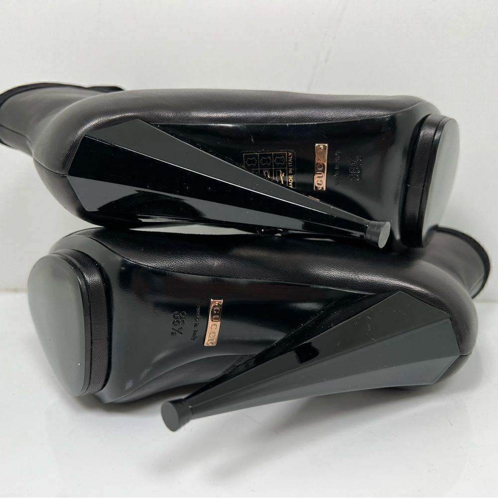 Gucci Black Booties Size 36.5 - Picture 8 of 11